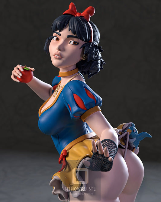 4849 Snow White NSFW - STL 3D Print Files