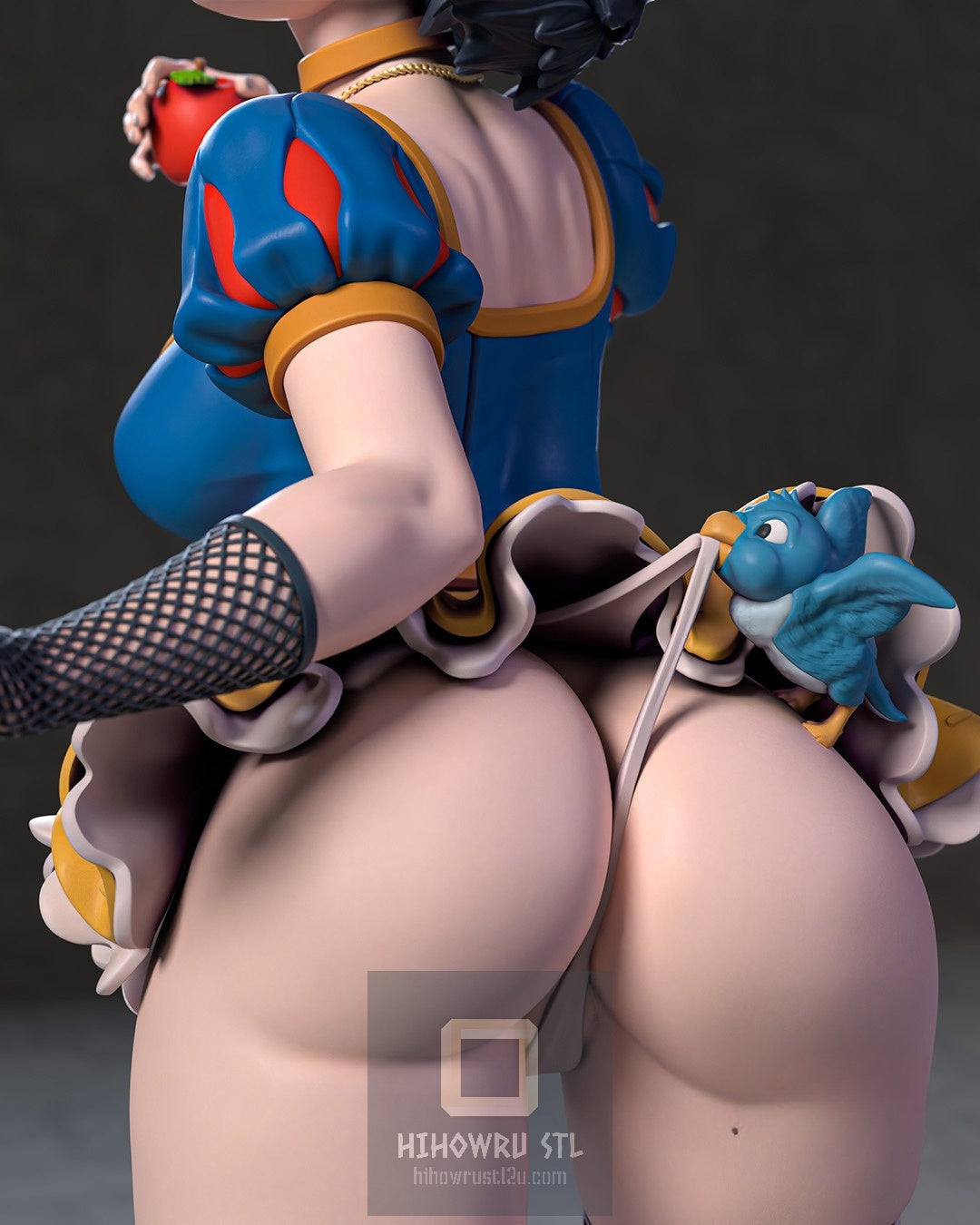 4849 Snow White NSFW - STL 3D Print Files
