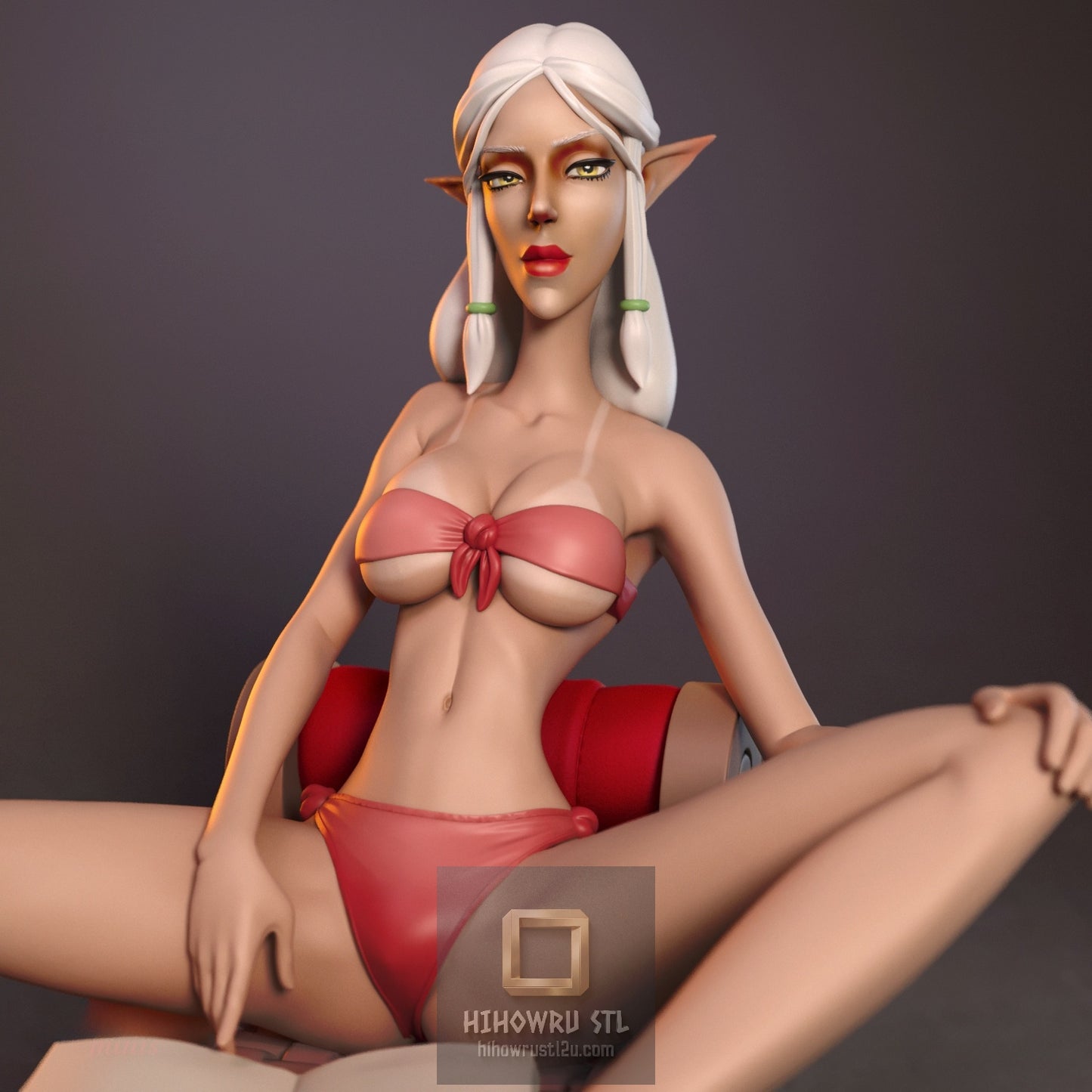 5287 Solana Elf NSFW - STL 3D Print Files