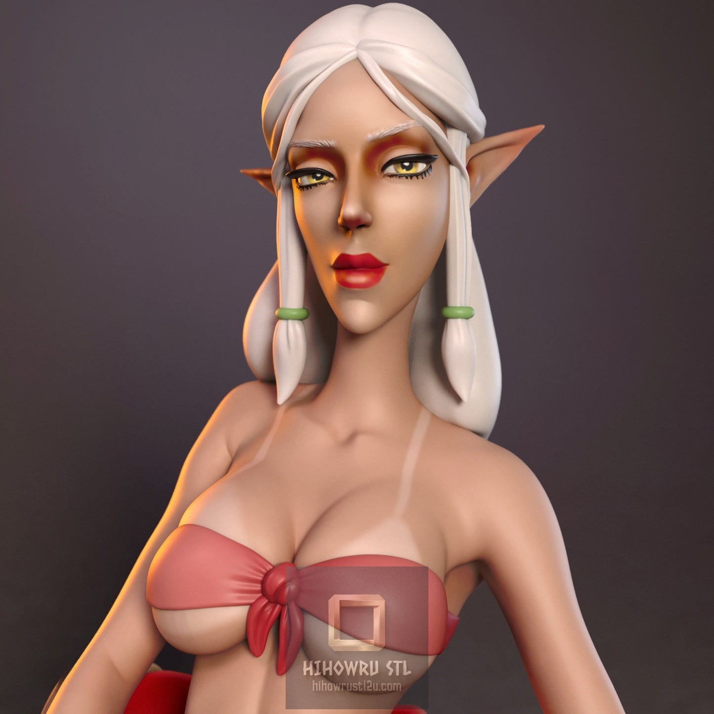 5287 Solana Elf NSFW - STL 3D Print Files