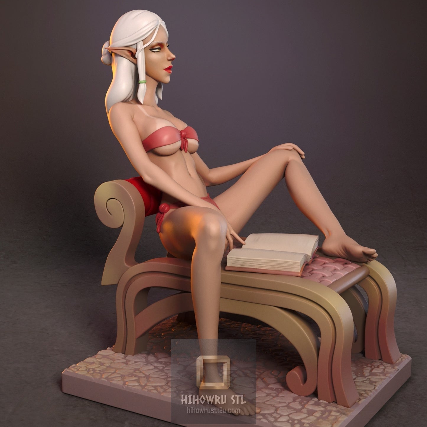 5287 Solana Elf NSFW - STL 3D Print Files