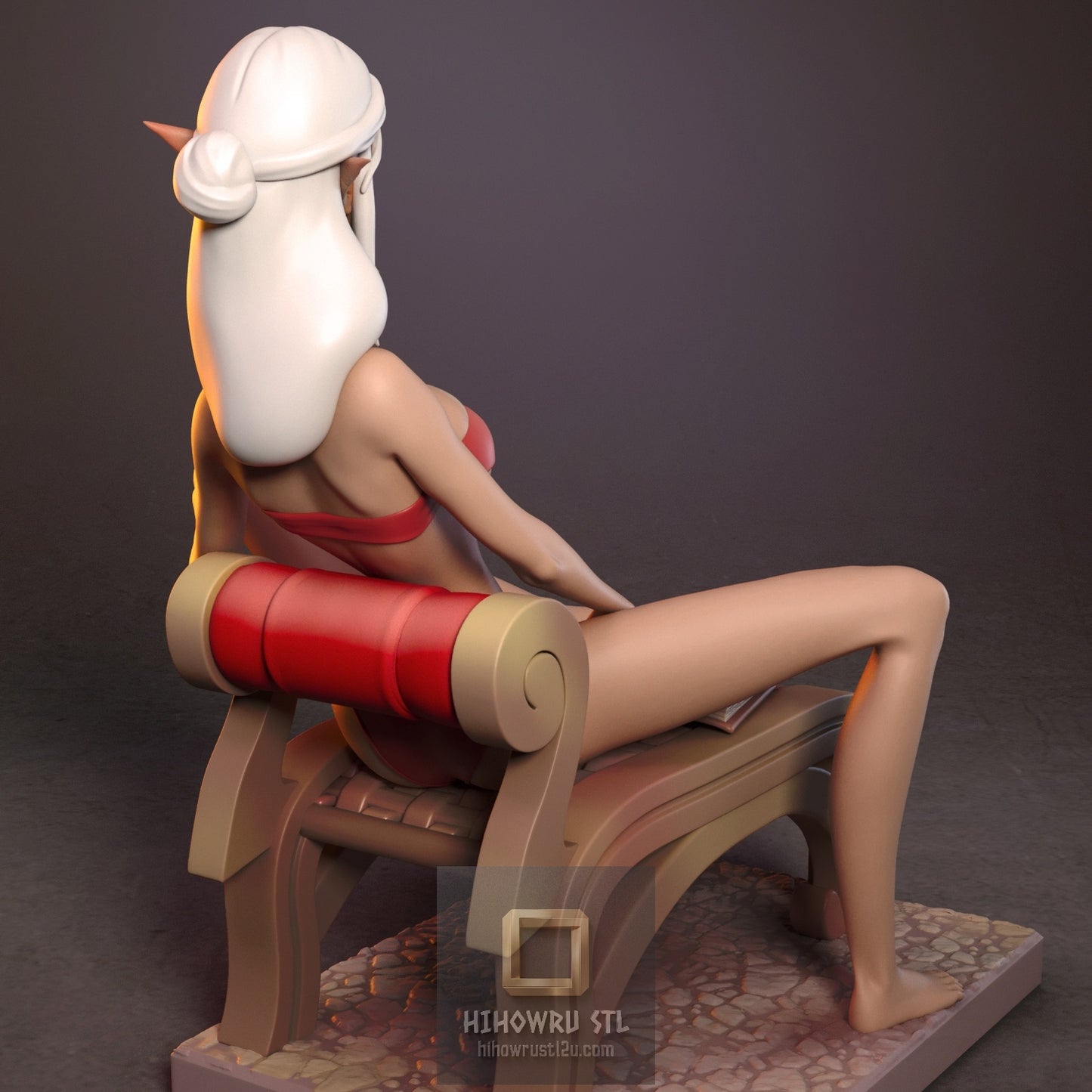 5287 Solana Elf NSFW - STL 3D Print Files