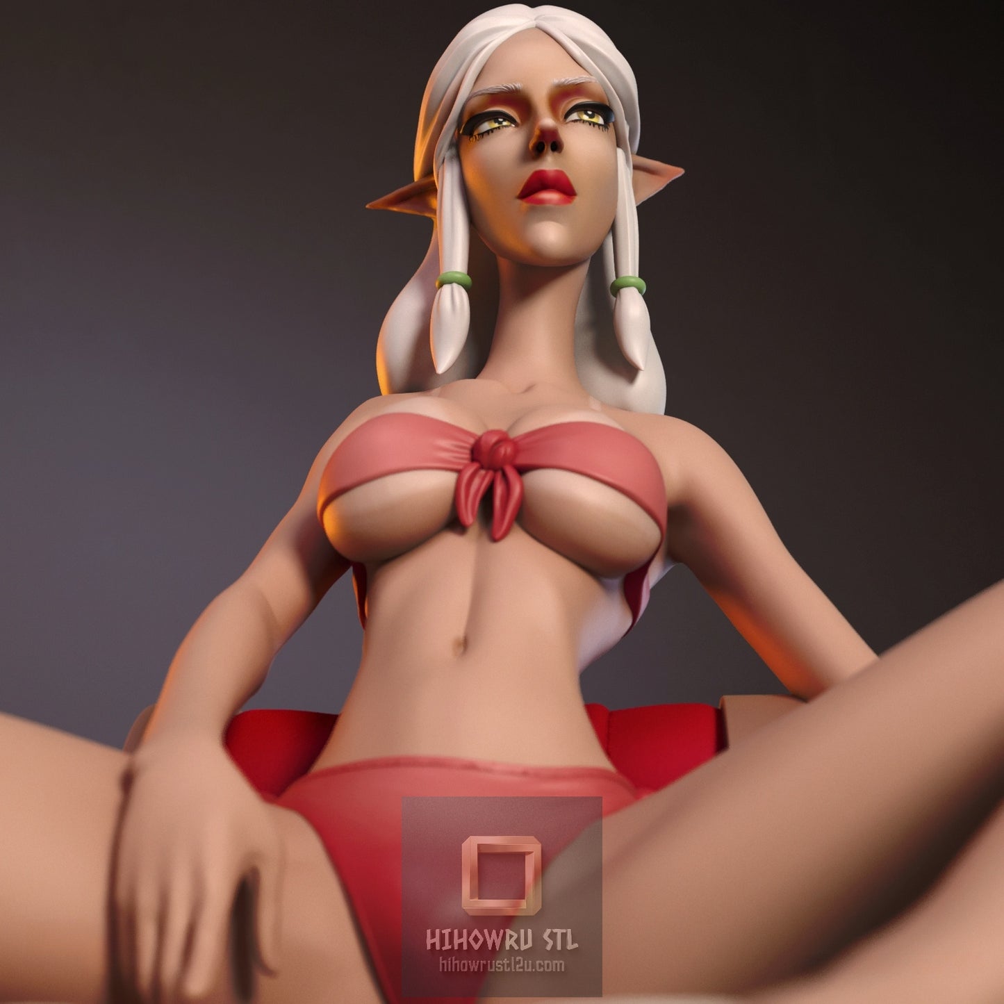5287 Solana Elf NSFW - STL 3D Print Files