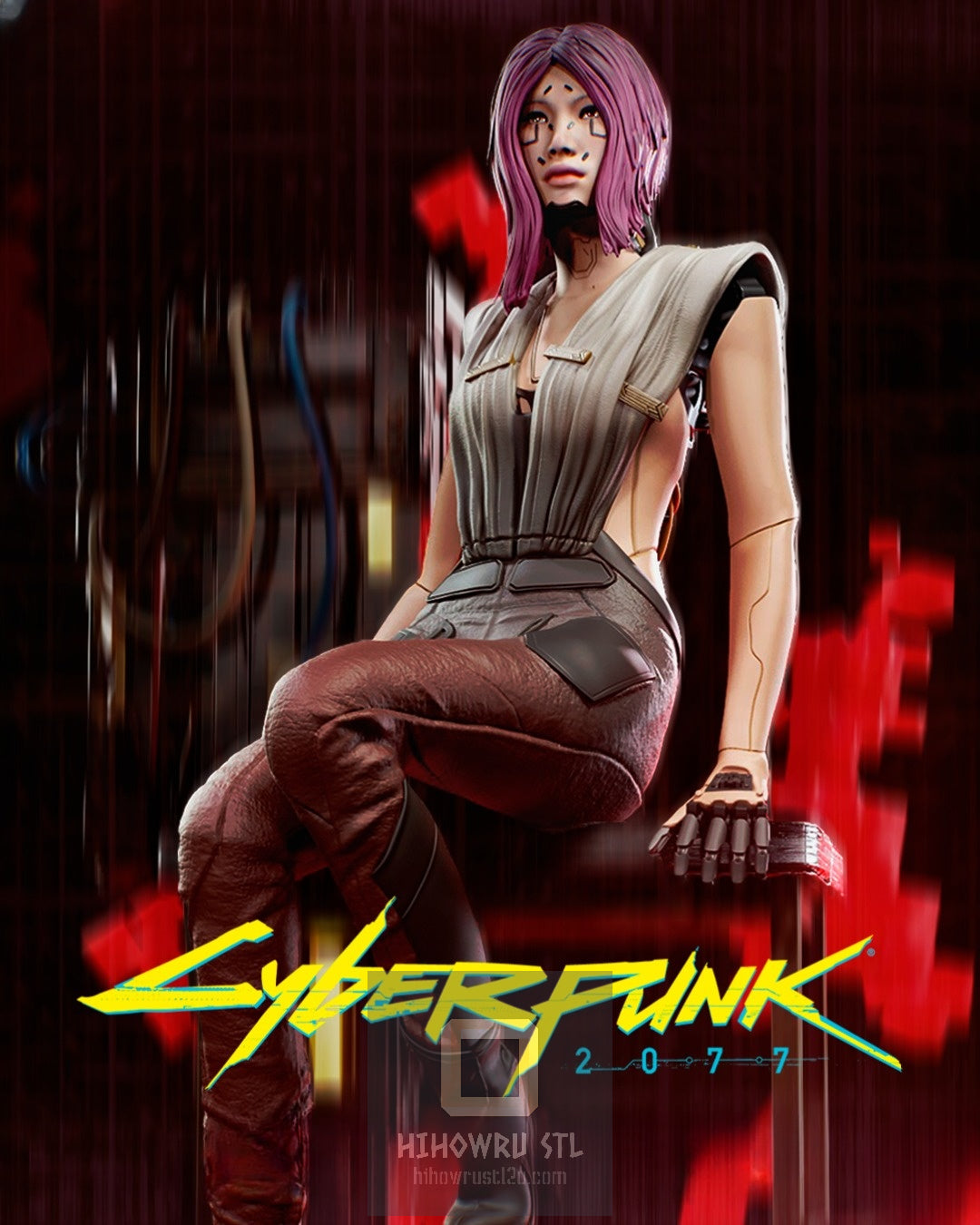 4675 Song So Mi - Cyberpunk 2077 - STL 3D Print Files