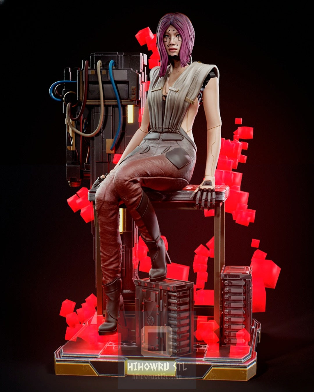 4675 Song So Mi - Cyberpunk 2077 - STL 3D Print Files