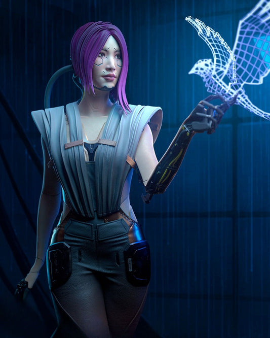 3966 Song So Mi - Cyberpunk 2077 - STL 3D Print Files