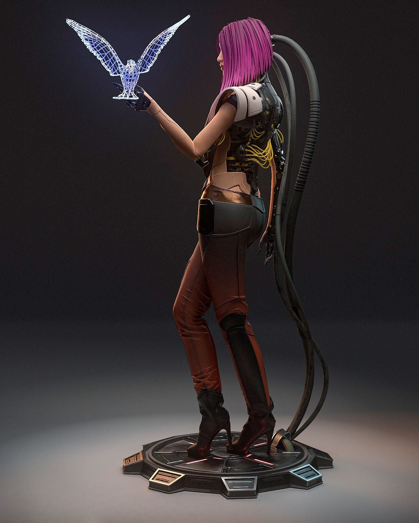 3966 Song So Mi - Cyberpunk 2077 - STL 3D Print Files