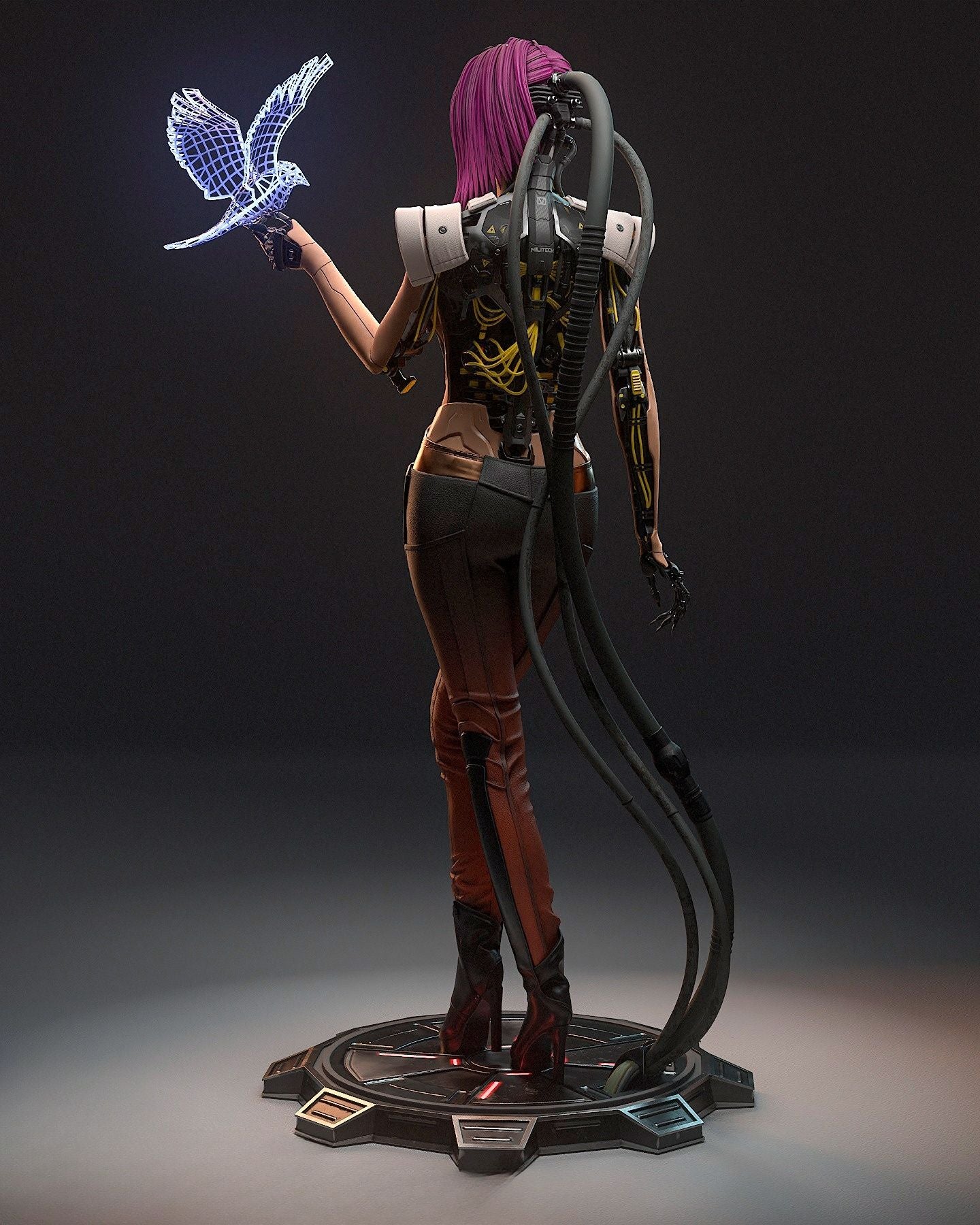 3966 Song So Mi - Cyberpunk 2077 - STL 3D Print Files