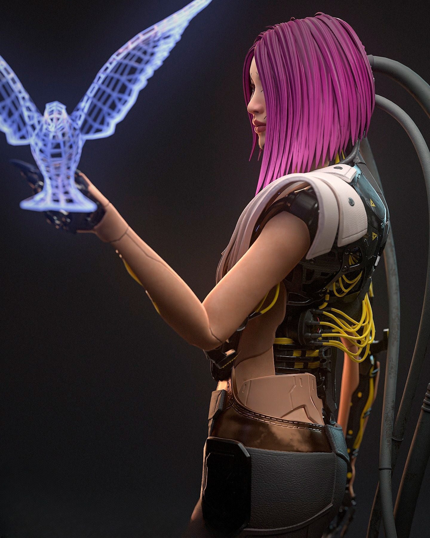 3966 Song So Mi - Cyberpunk 2077 - STL 3D Print Files