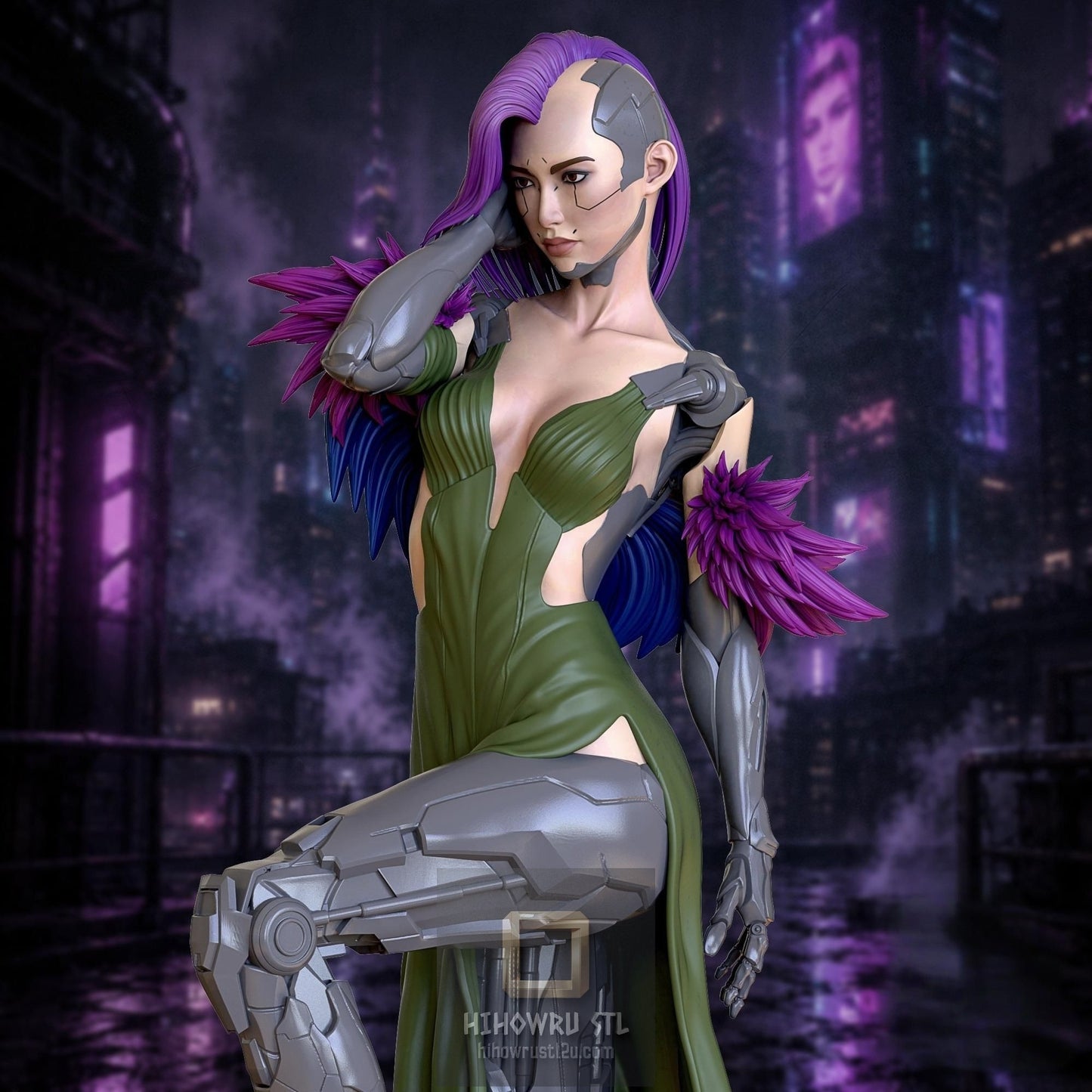 5482 Song So Mi - Cyberpunk - STL 3D Print Files