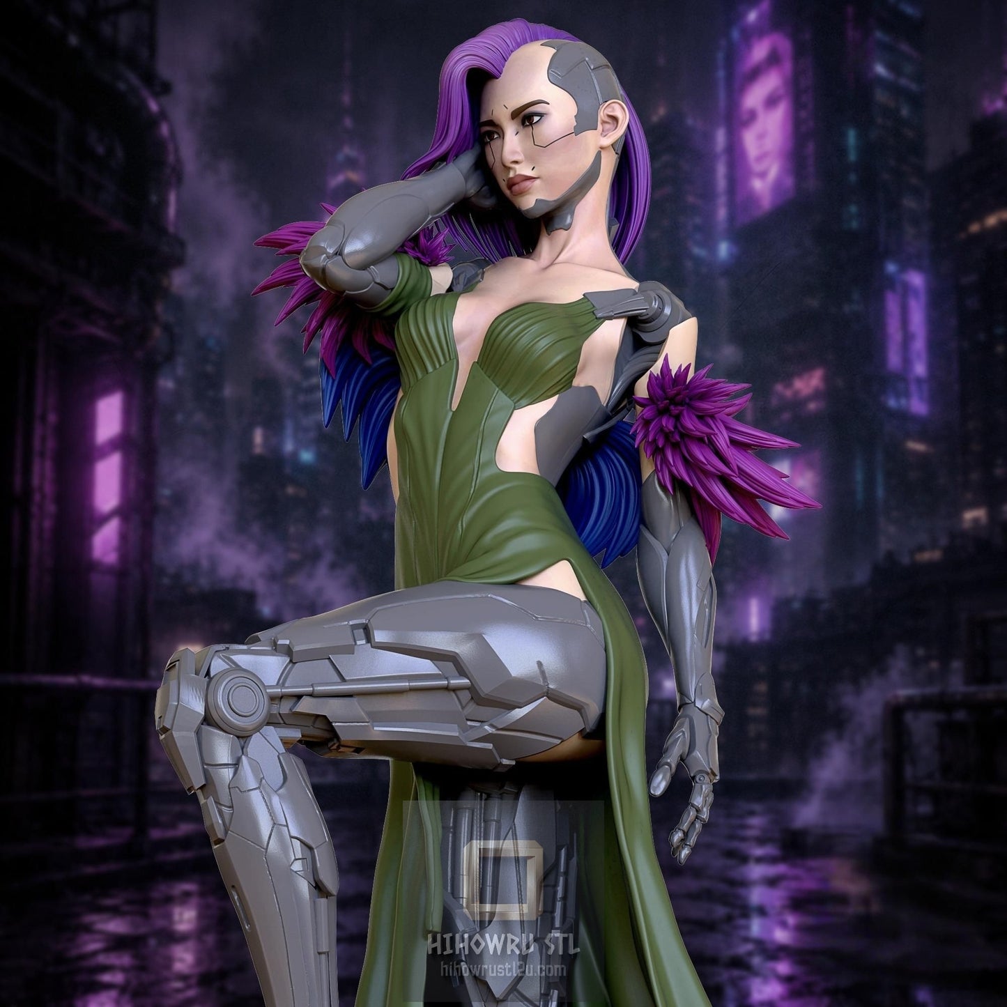 5482 Song So Mi - Cyberpunk - STL 3D Print Files