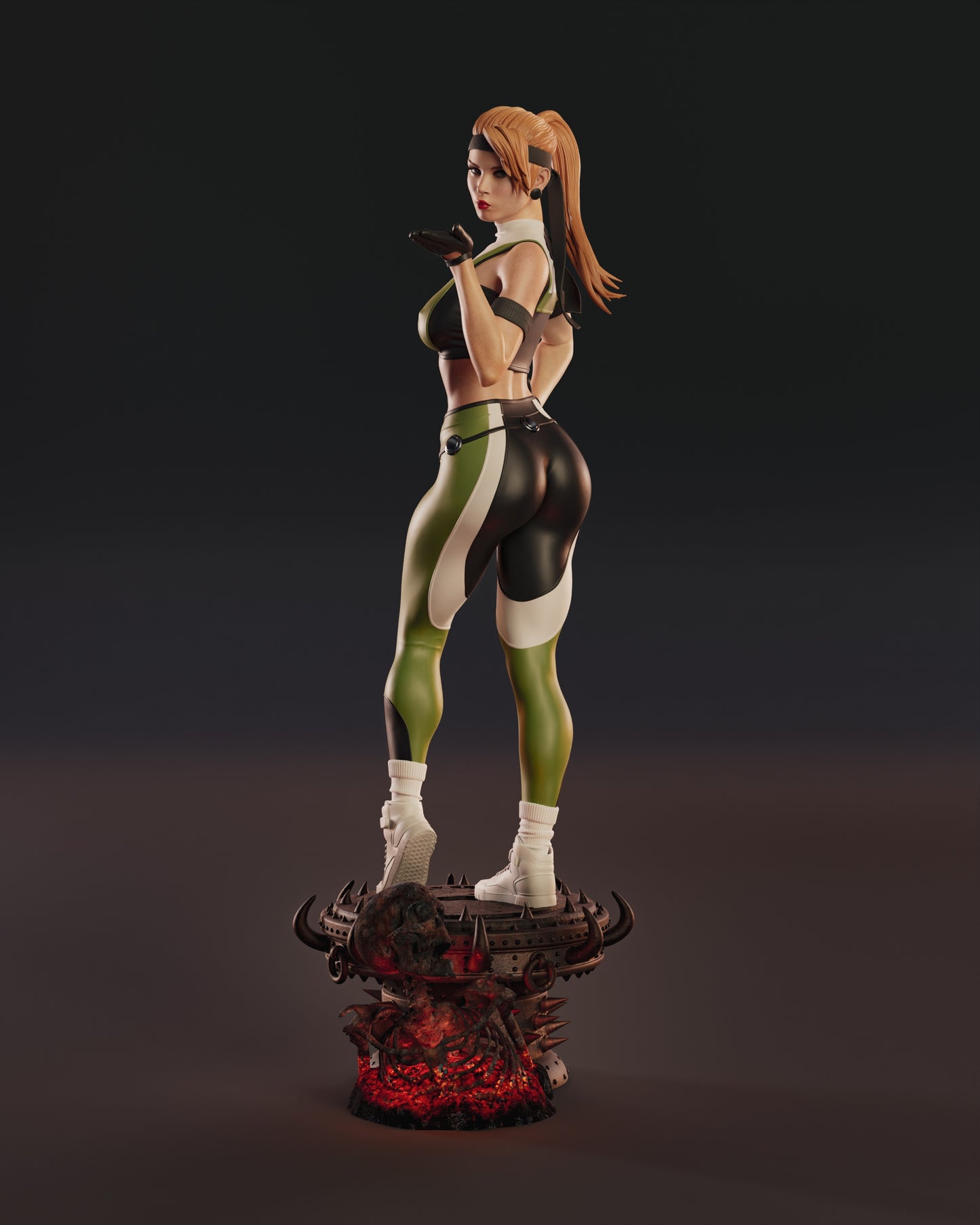 2150 Sonya Blade - Mortal Kombat - STL 3D Print Files