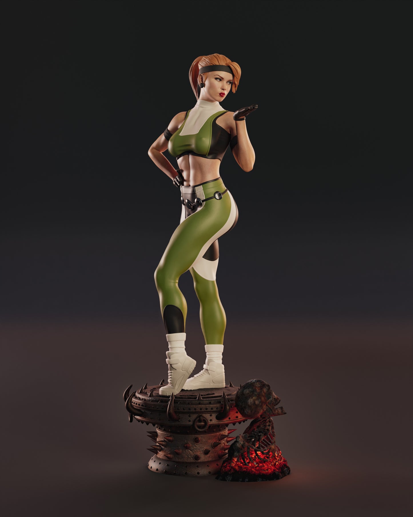 2150 Sonya Blade - Mortal Kombat - STL 3D Print Files