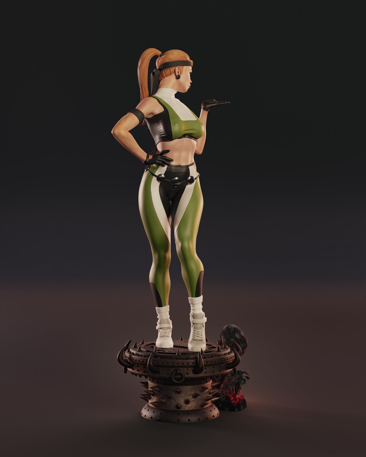 2150 Sonya Blade - Mortal Kombat - STL 3D Print Files