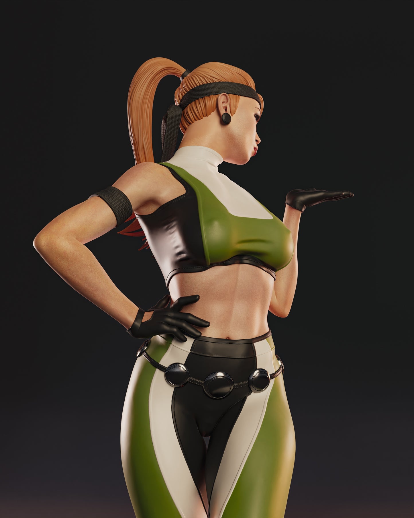 2150 Sonya Blade - Mortal Kombat - STL 3D Print Files