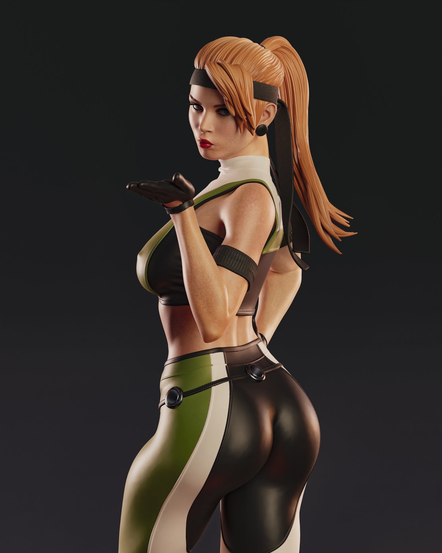 2150 Sonya Blade - Mortal Kombat - STL 3D Print Files