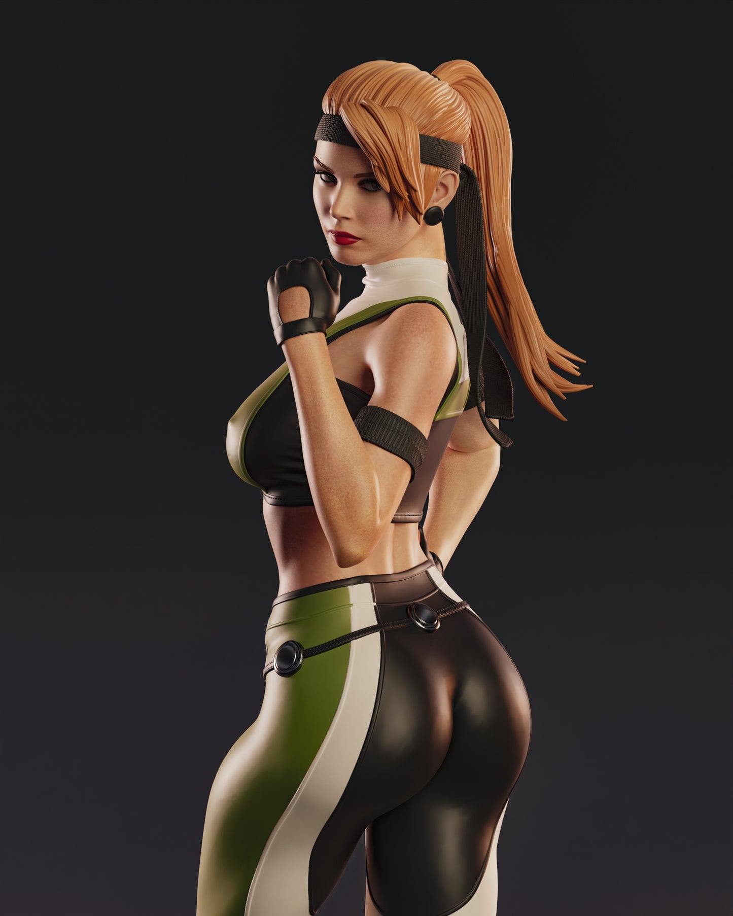 2150 Sonya Blade - Mortal Kombat - STL 3D Print Files