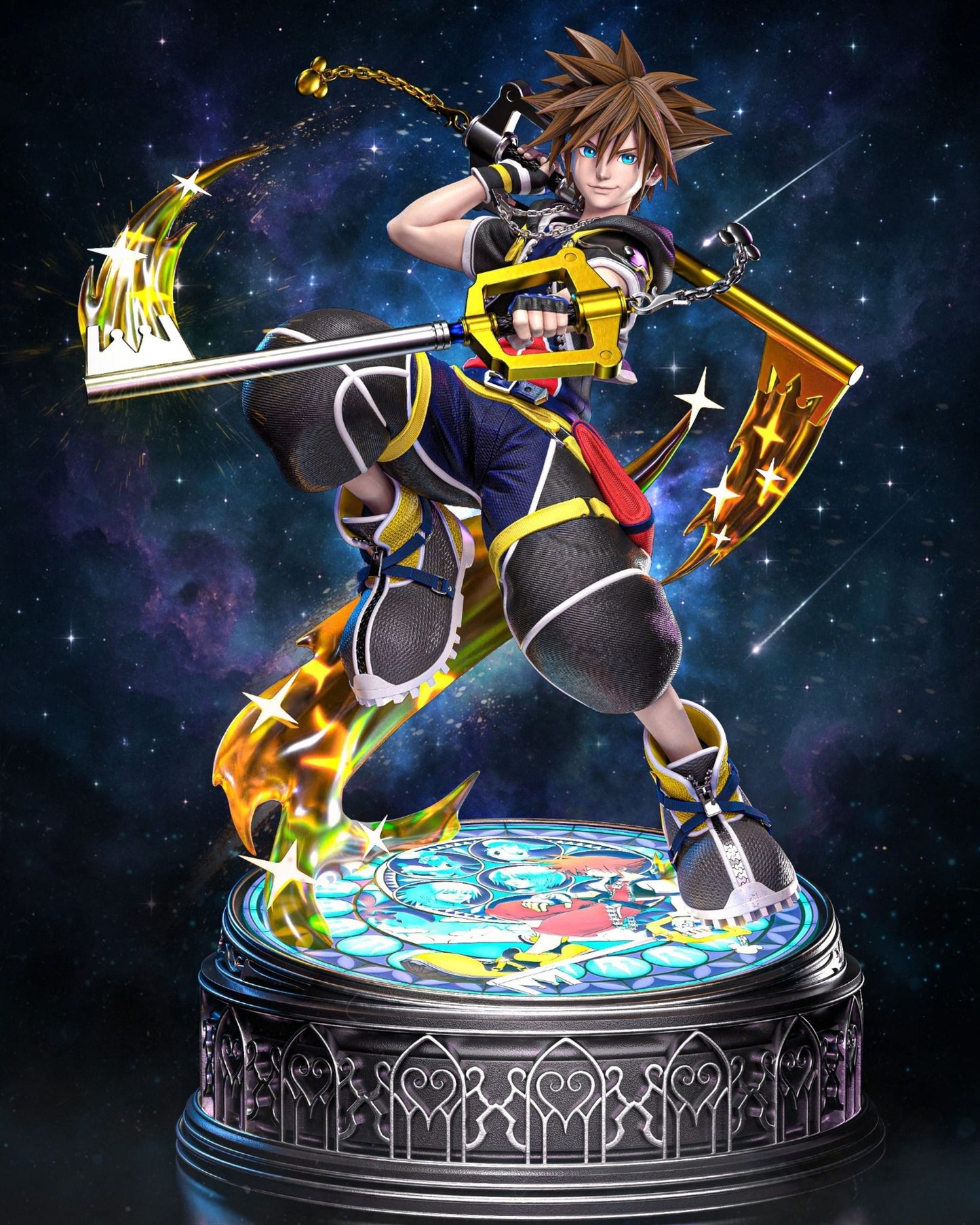 4235 Sora - Kingdom Hearts - STL 3D Print Files