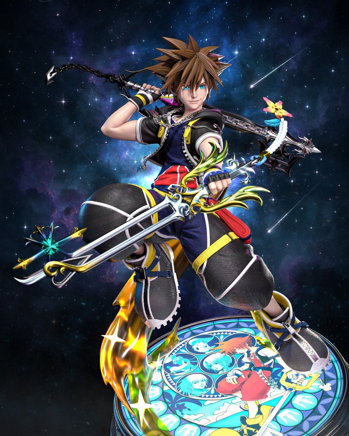 4235 Sora - Kingdom Hearts - STL 3D Print Files