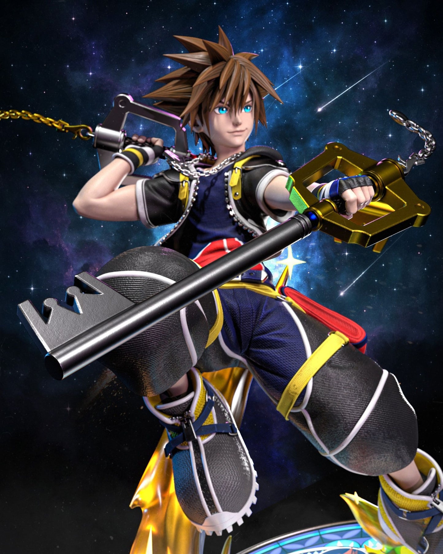 4235 Sora - Kingdom Hearts - STL 3D Print Files