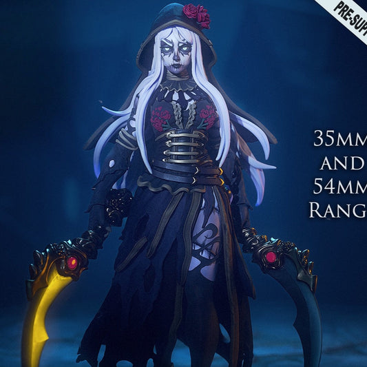 4269 Soraya - Death Dancer  - STL 3D Print Files