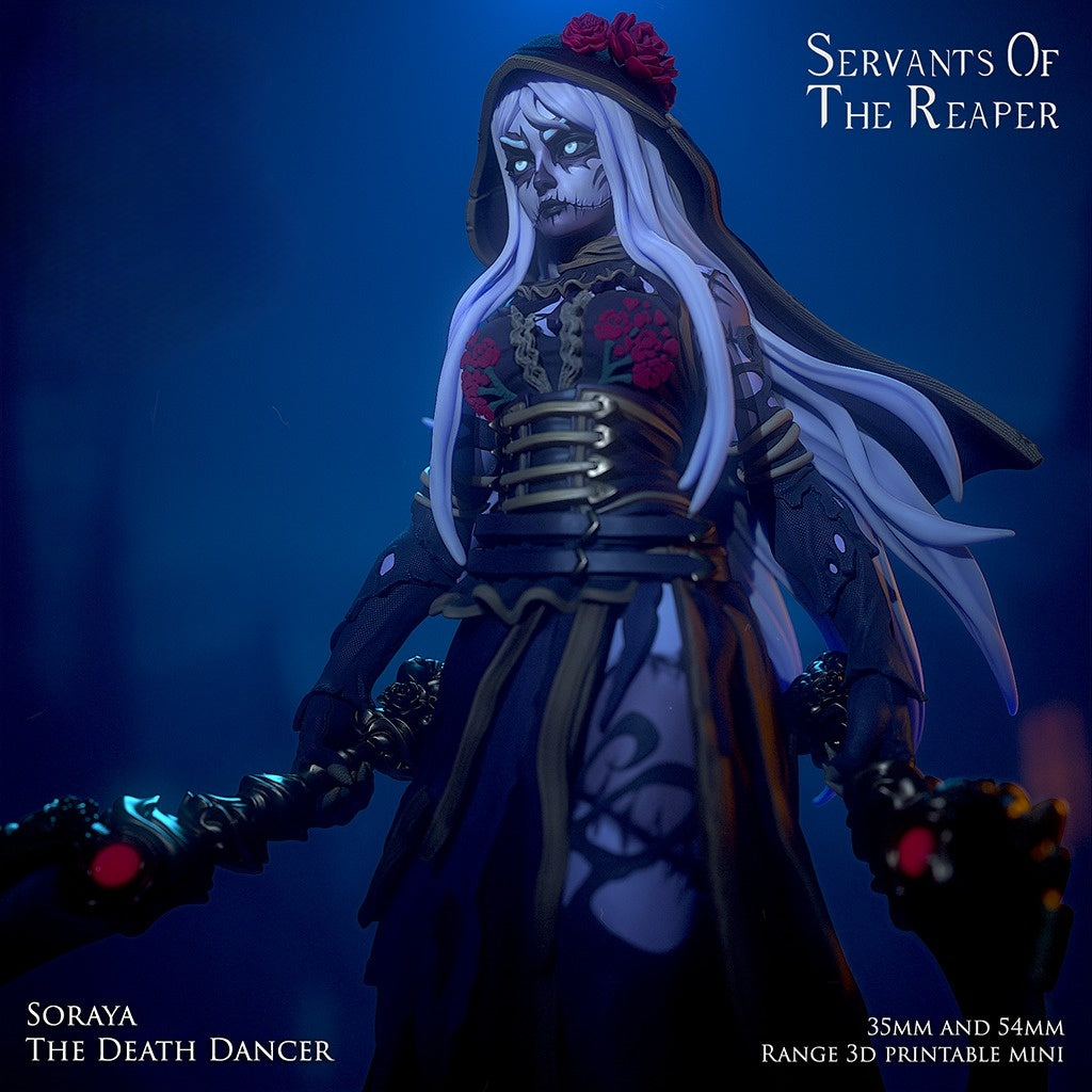 4269 Soraya - Death Dancer  - STL 3D Print Files