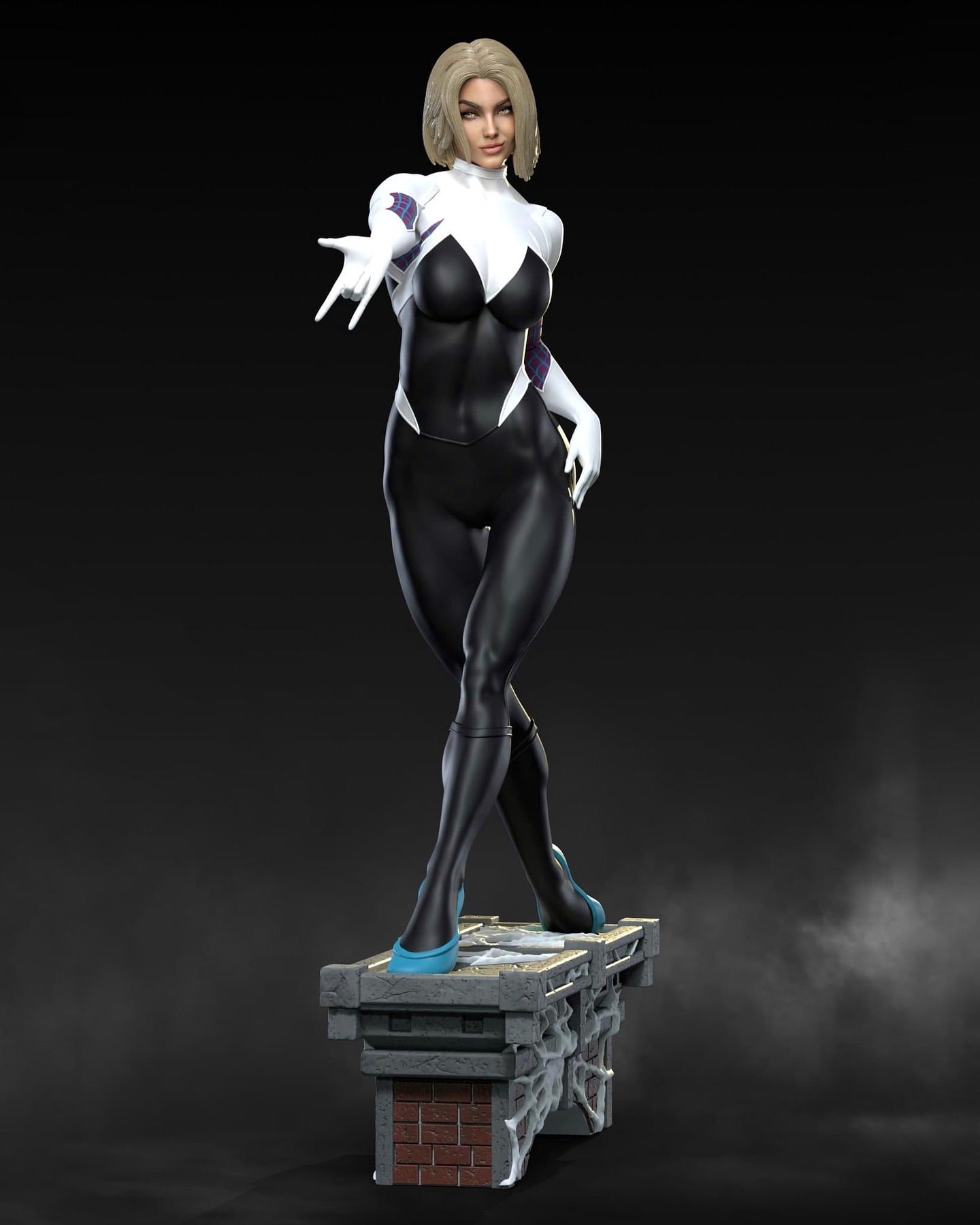 2927 Spider Gwen - Marvel Comics - STL 3D Print Files