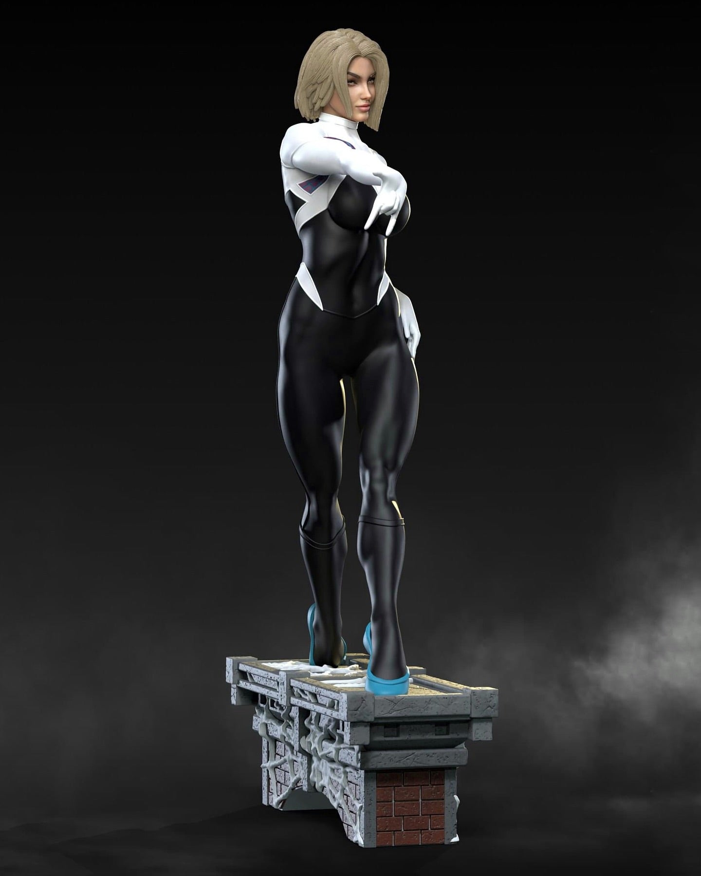 2927 Spider Gwen - Marvel Comics - STL 3D Print Files