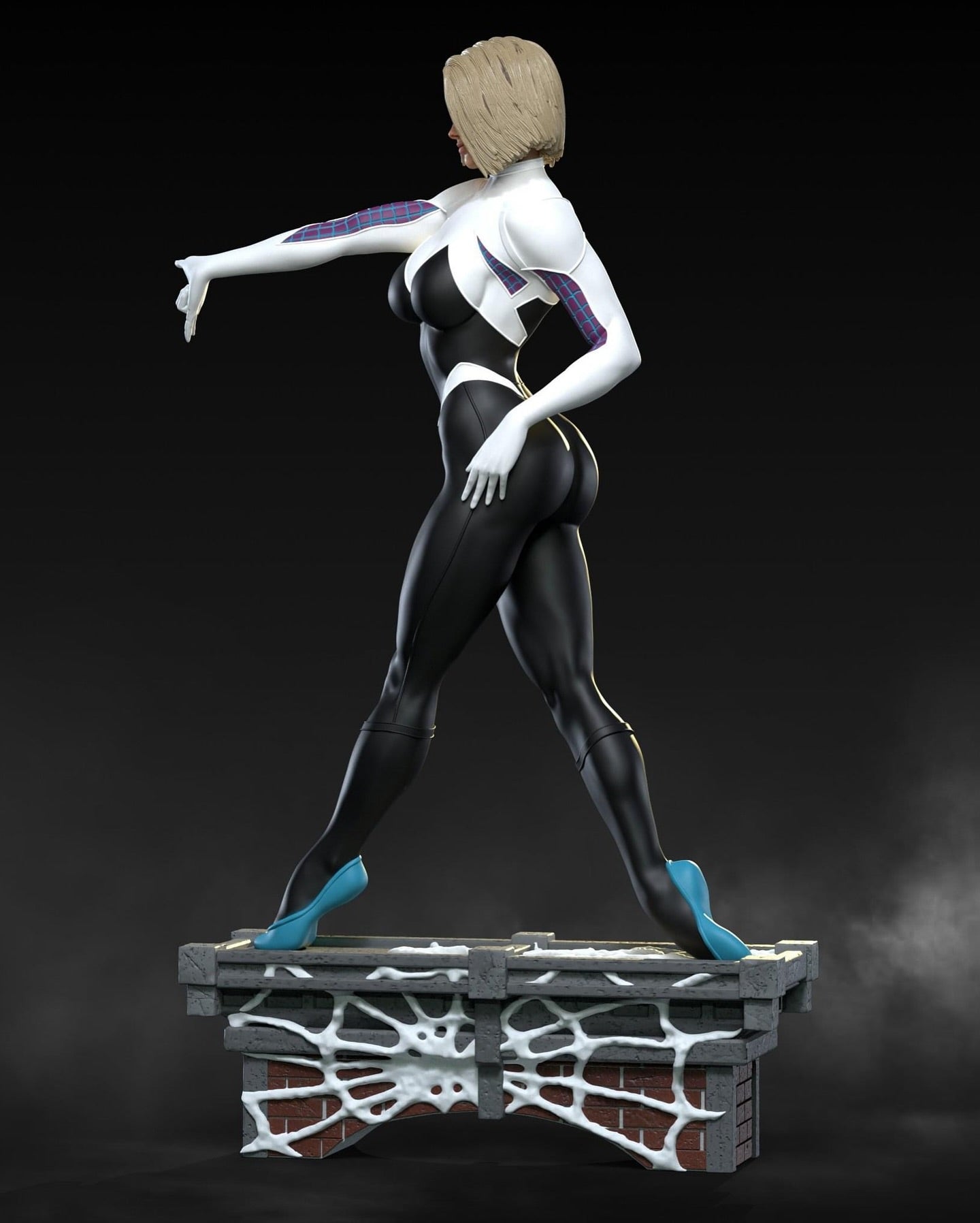 2927 Spider Gwen - Marvel Comics - STL 3D Print Files