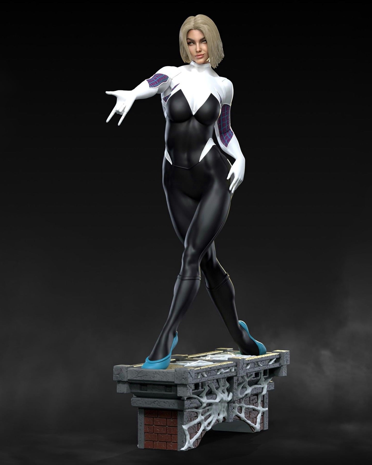 2927 Spider Gwen - Marvel Comics - STL 3D Print Files