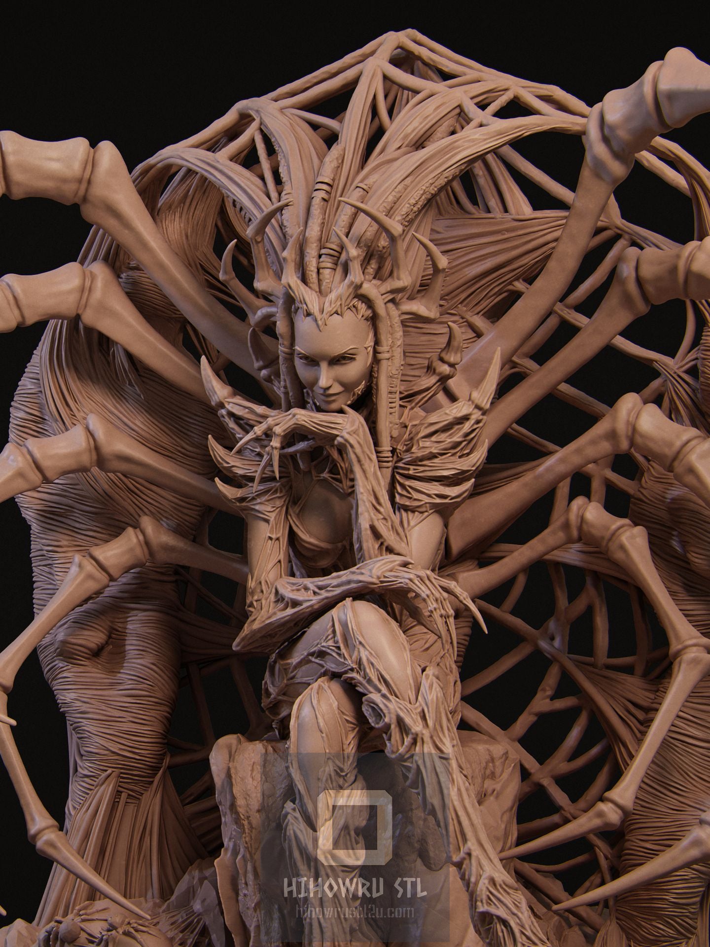 4422 Spider Queen - STL 3D Print Files