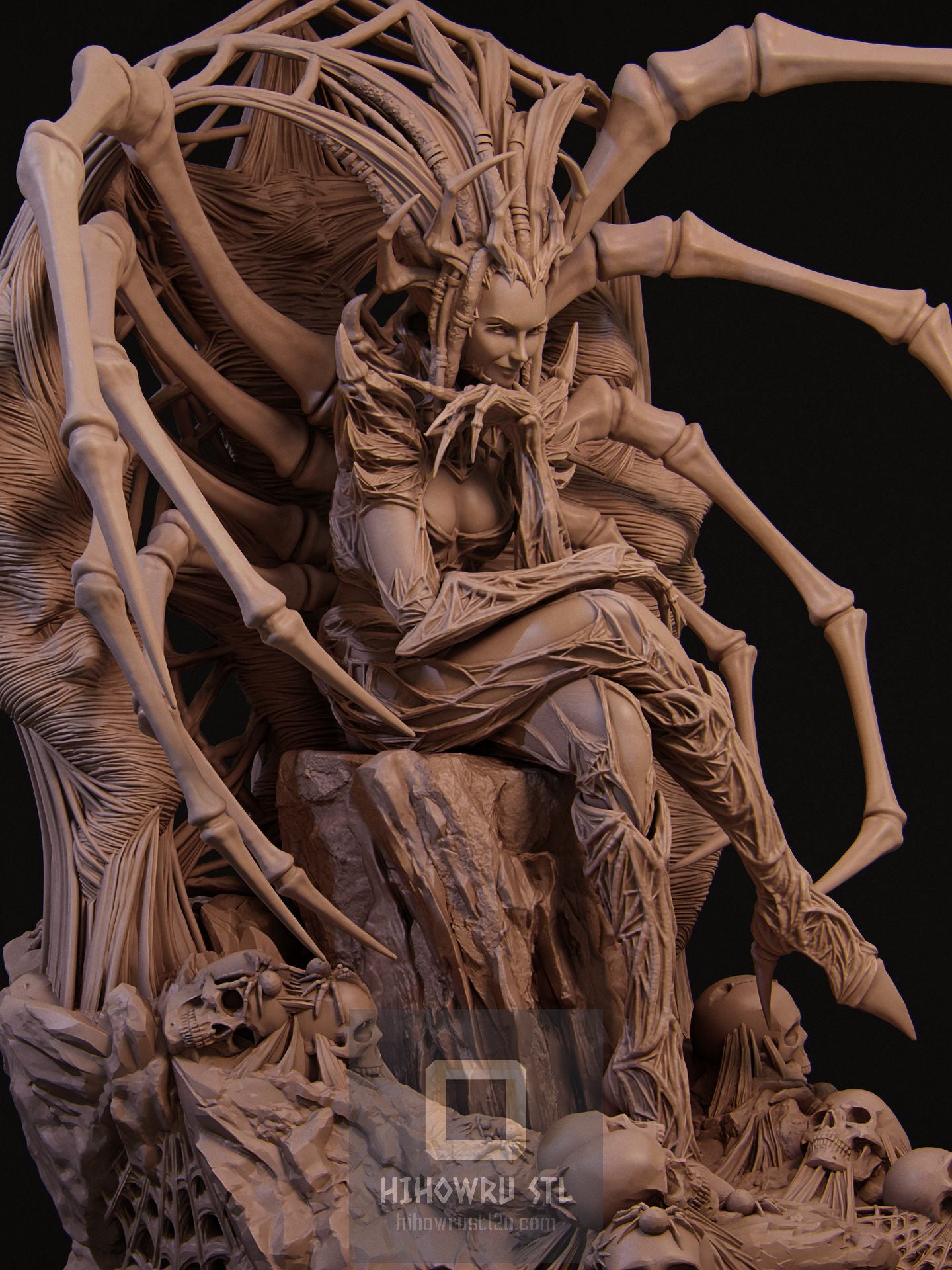 4422 Spider Queen - STL 3D Print Files