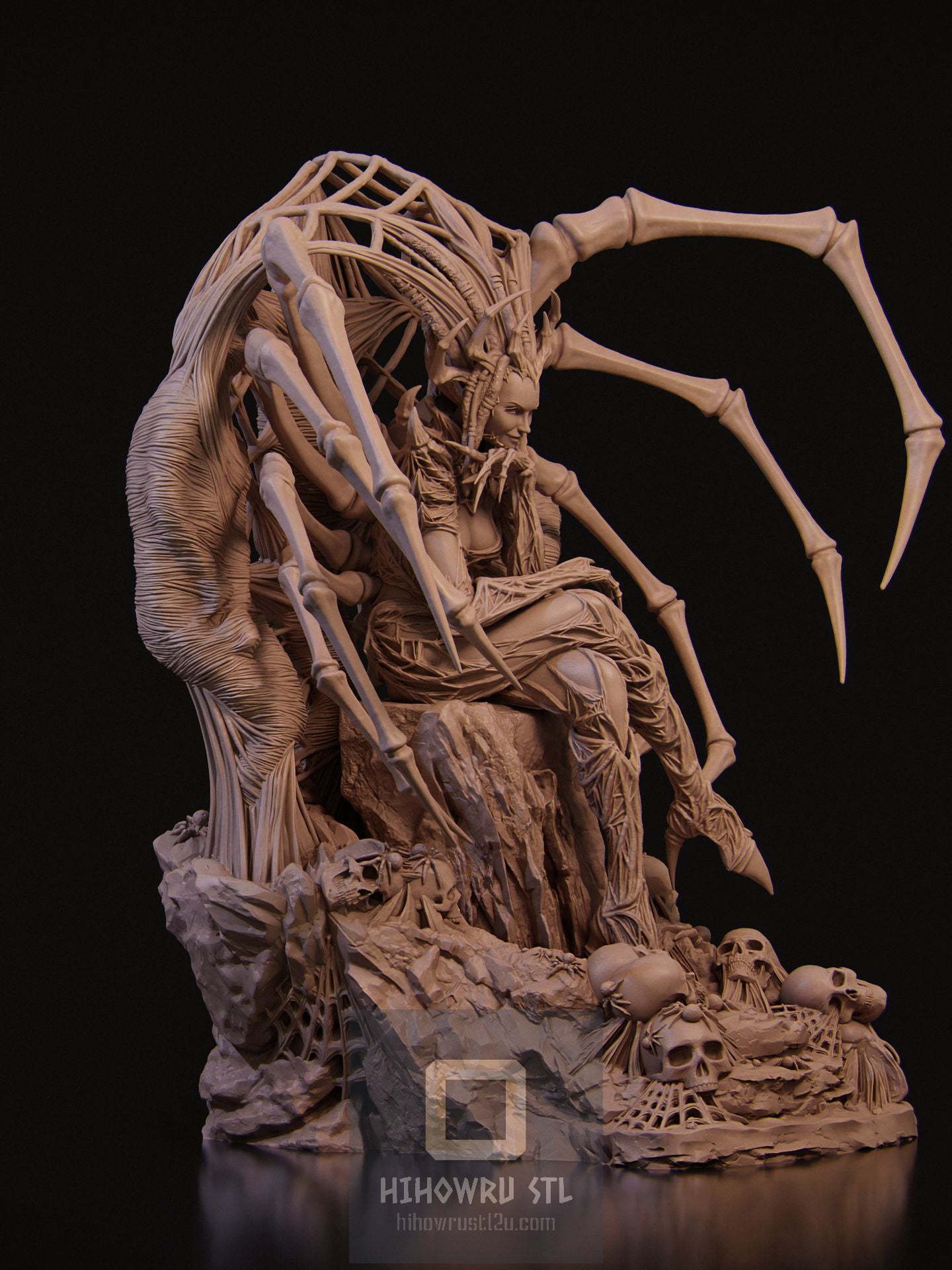 4422 Spider Queen - STL 3D Print Files