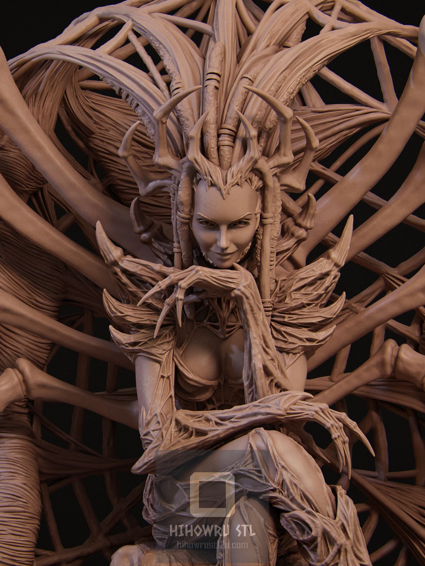 4422 Spider Queen - STL 3D Print Files