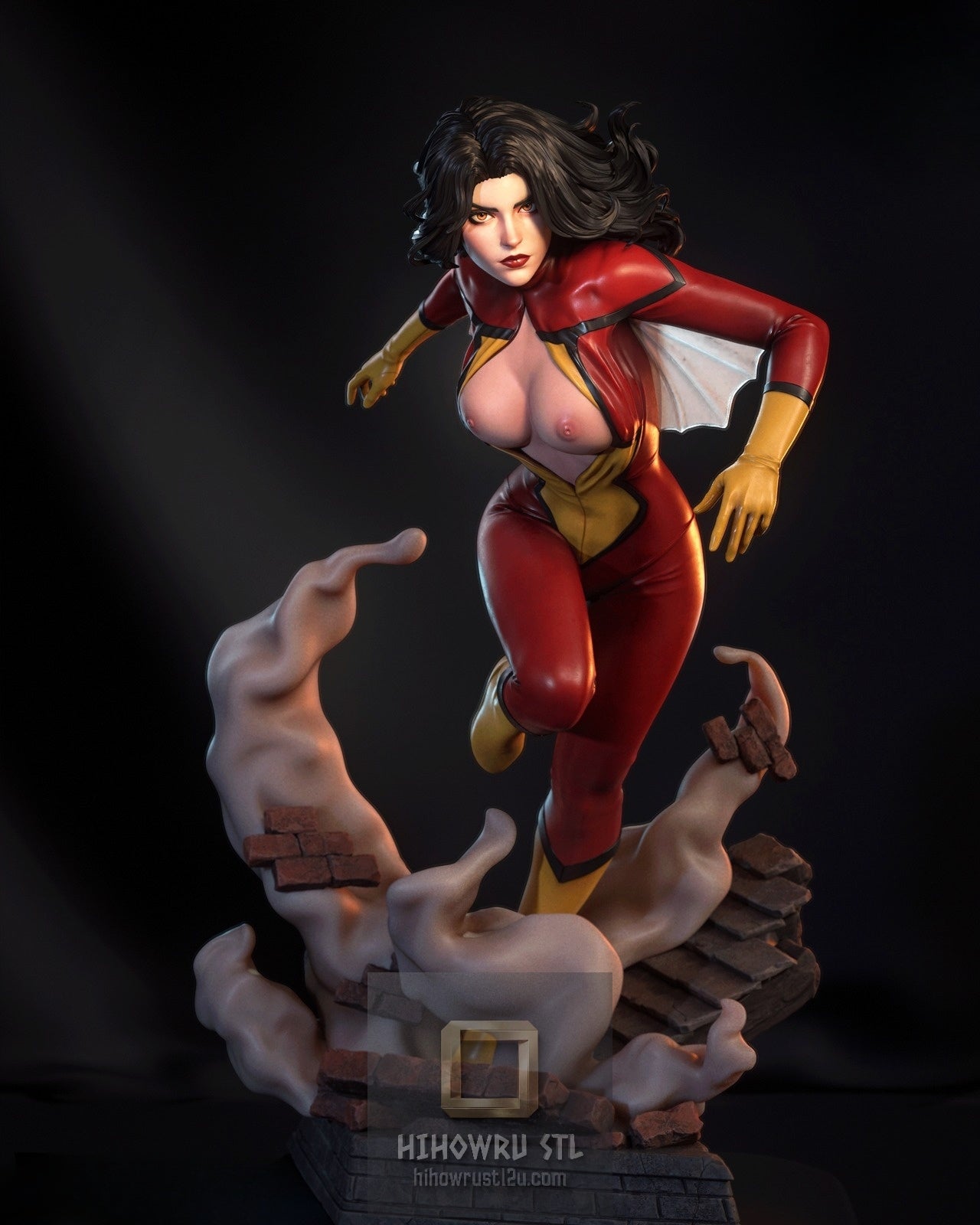 5435 Spider-Woman NSFW - Jessica Drew - STL 3D Print Files