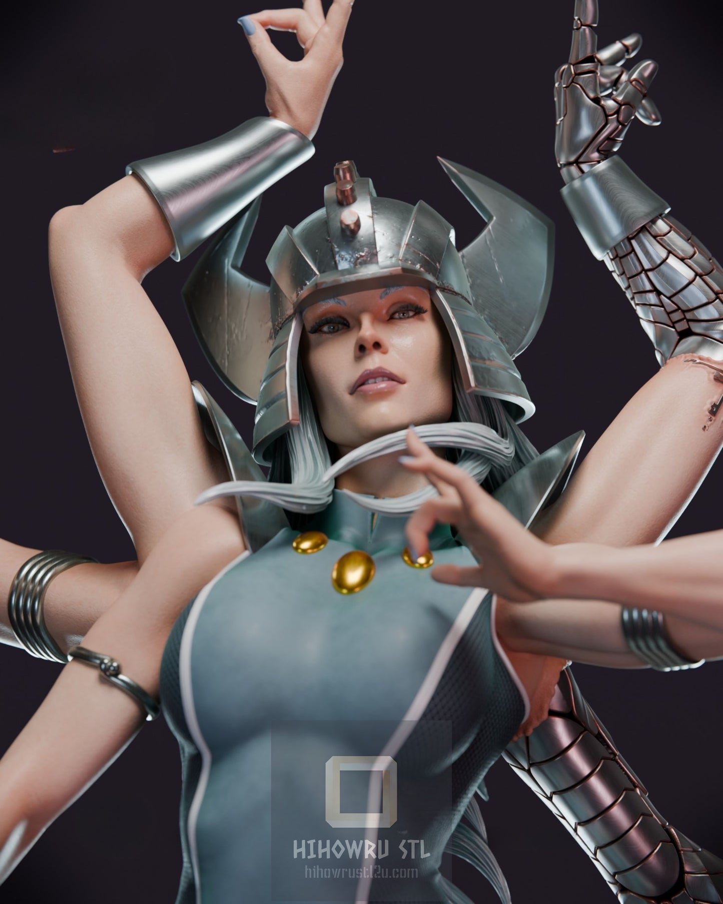 4462 Spiral - Marvel Comics - STL 3D Print Files