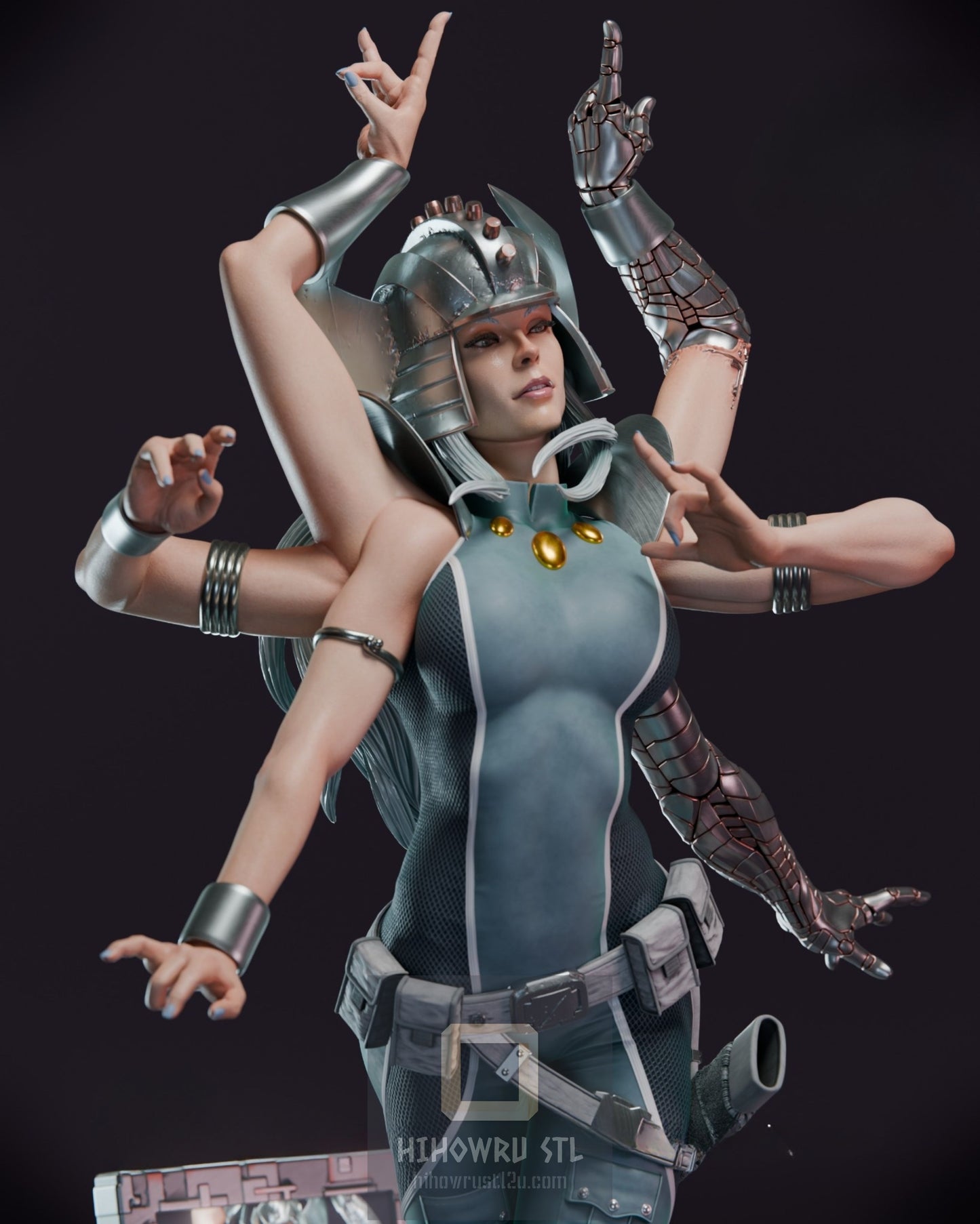 4462 Spiral - Marvel Comics - STL 3D Print Files