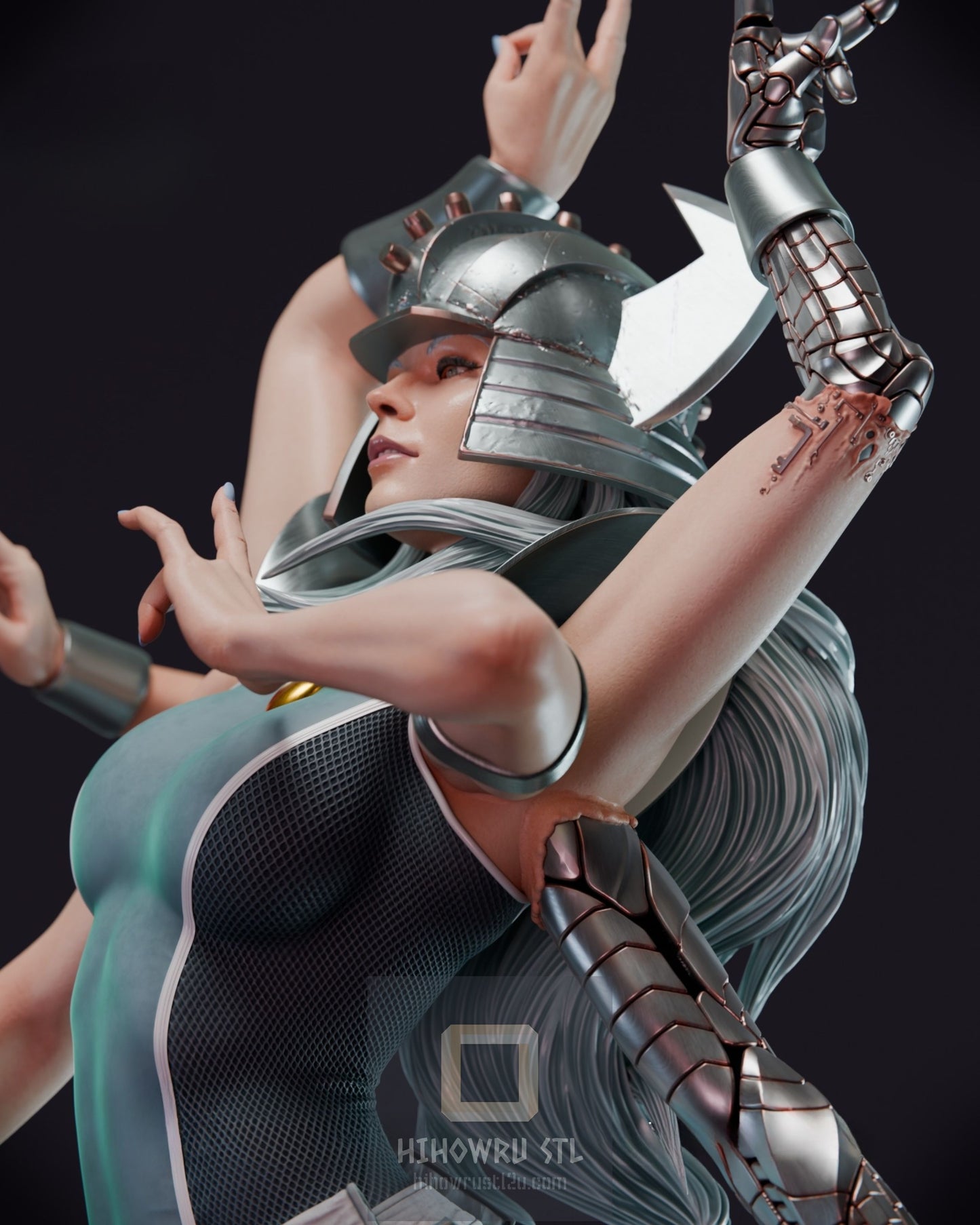 4462 Spiral - Marvel Comics - STL 3D Print Files