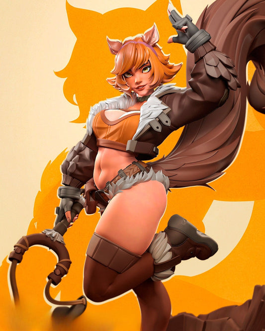 3852 Squirrel Girl - Marvel Comics - STL 3D Print Files