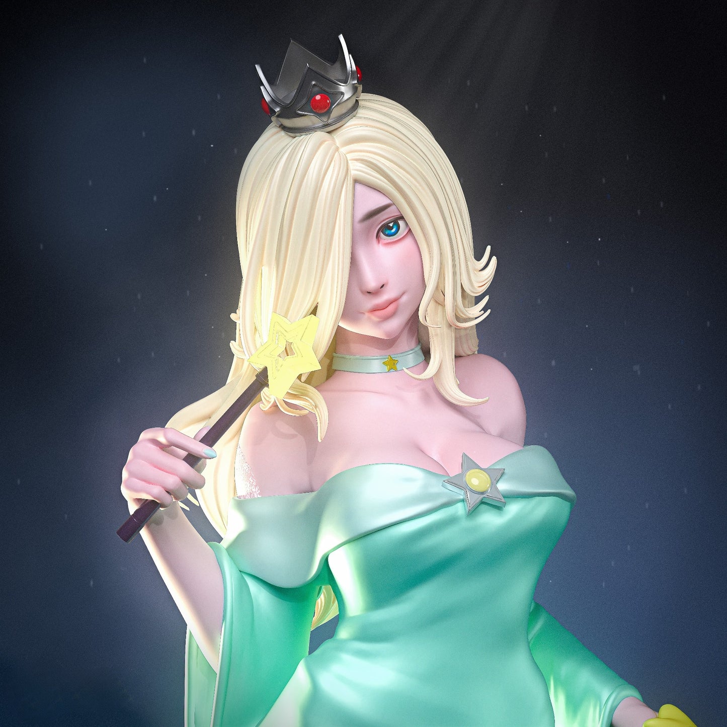 3387 Princess Rosalina - Super Mario - STL 3D Print Files