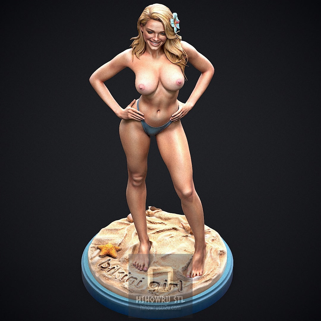 5138 Bikini Girl NSFW - STL 3D Print Files