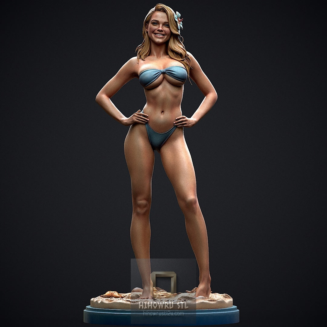 5138 Bikini Girl NSFW - STL 3D Print Files