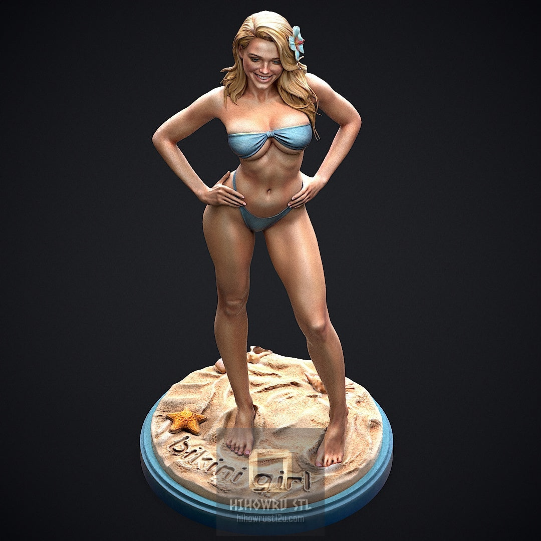5138 Bikini Girl NSFW - STL 3D Print Files