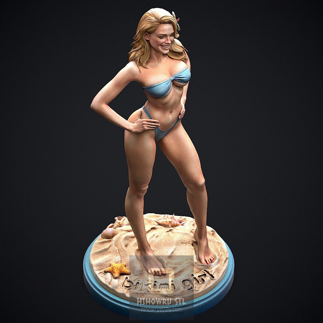 5138 Bikini Girl NSFW - STL 3D Print Files
