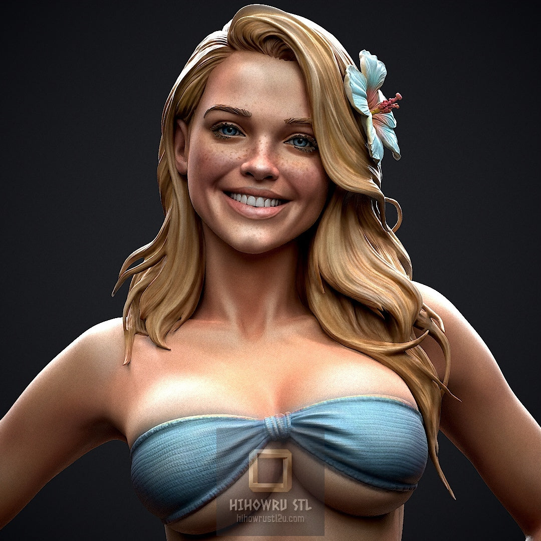 5138 Bikini Girl NSFW - STL 3D Print Files