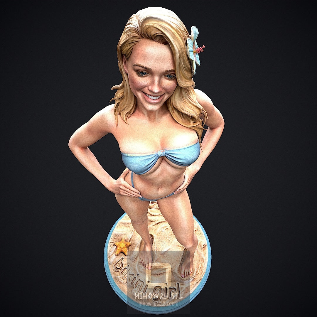 5138 Bikini Girl NSFW - STL 3D Print Files