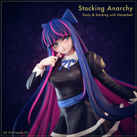3579 Stocking Anarchy - Panty & Stocking - STL 3D Print Files
