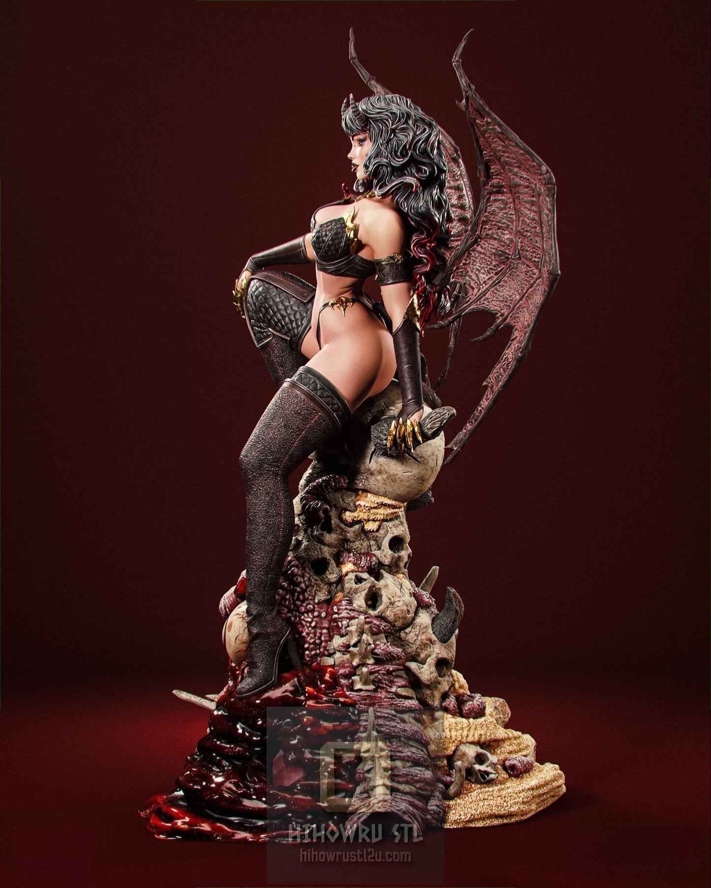 5047 Succubus NSFW - STL 3D Print Files