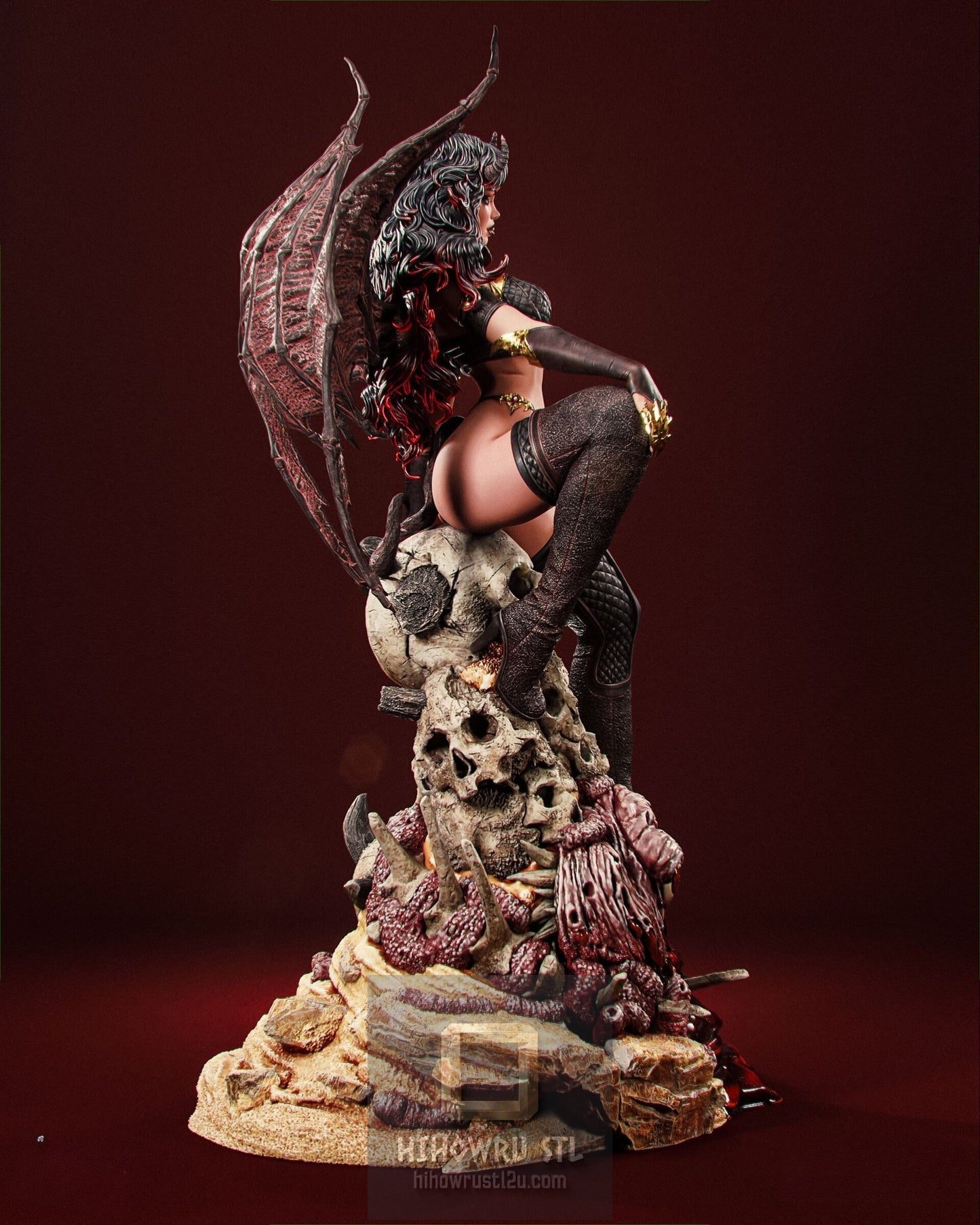 5047 Succubus NSFW - STL 3D Print Files
