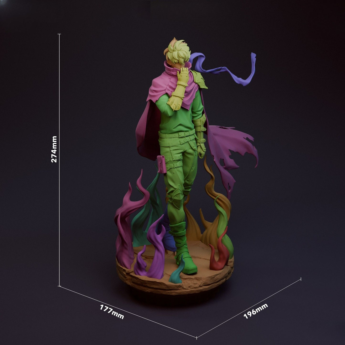 3811 Sung Jinwoo - Solo Leveling - STL 3D Print Files